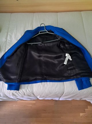 Chaqueta Zara Azul Mujer