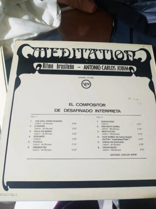Vinilos Carlos Jobim y Luis bomfa