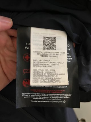 Cazadora Arc'teryx Beta Insulated Gore-Tex