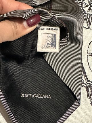 Corbata Dolce & Gabbana Hombre Gris Rayas