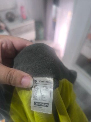 Chaqueta impermeable Quechua verde