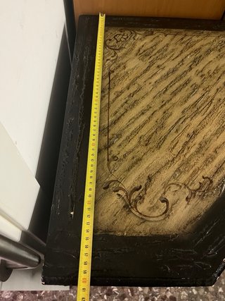 Mueble esquinero madera con cajón