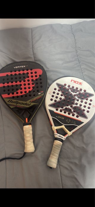 2 Palas de Pádel Bullpadel y Nox 45€ euros cada un