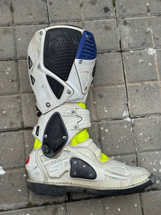 Botas Sidi Crossfire 3 Fluo Amarillo Blanco