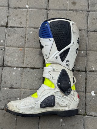 Botas Sidi Crossfire 3 Fluo Amarillo Blanco