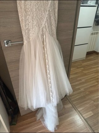 Vestido de Novia Blanco Talla S