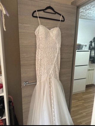 Vestido de Novia Blanco Talla S