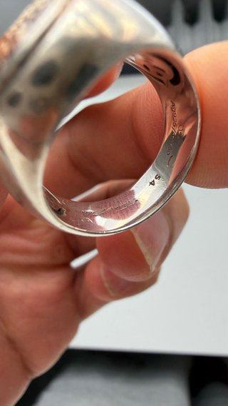 Anillo Sello (Oro, Plata y Diamantes)