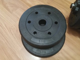 Juego Mancuernas 30kg (2x15kg)