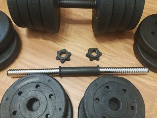 Juego Mancuernas 30kg (2x15kg)