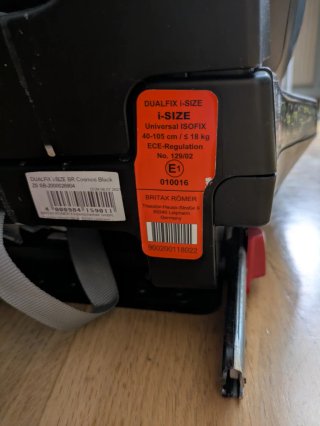 Silla coche Britax Römer
