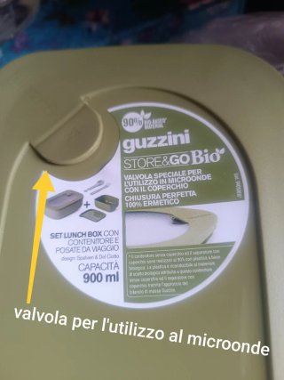 Set Lunch Box Guzzini Store&Go Bio