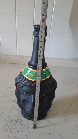 Bottiglia Pisco Soldiaca etnica Ica Perù