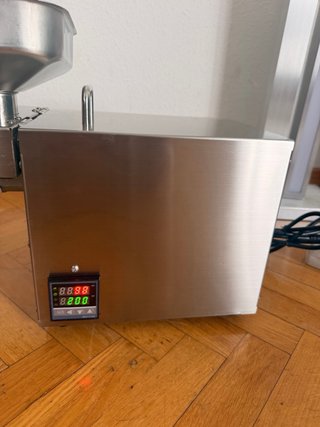 Prensa de Aceite Eléctrica Acero Inoxidable