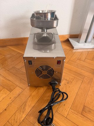 Prensa de Aceite Eléctrica Acero Inoxidable
