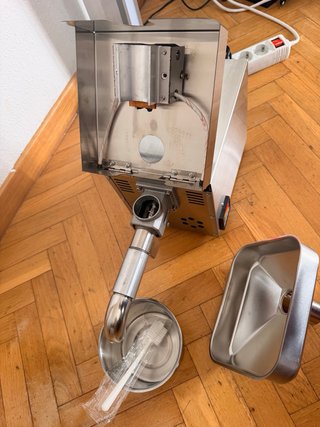 Prensa de Aceite Eléctrica Acero Inoxidable