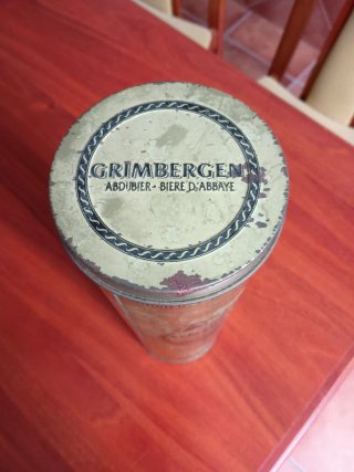Lata Antigua Grimbergen Dubbel Biere D'Abbaye