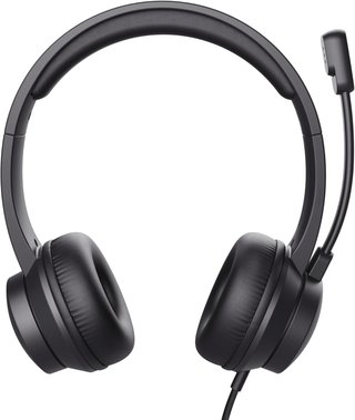 Trust auriculares usb ligeros con micrófono