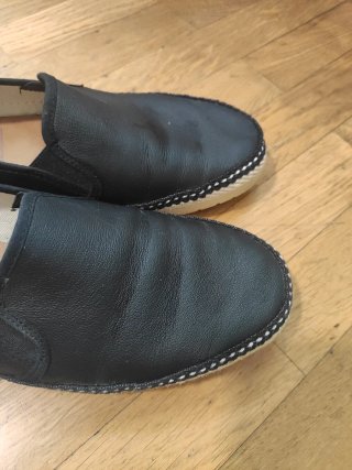 Zapatos planos negros