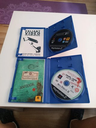Manhunt 1 y 2 PS2 completos y en muy buen estado.