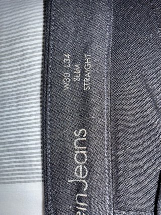 Pantalón vaquero negro Calvin Klein