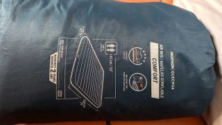 Tienda Quechua 3XL  fresh black + Colchón comfort