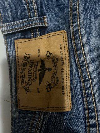 Tejanos vaqueros azules hombre