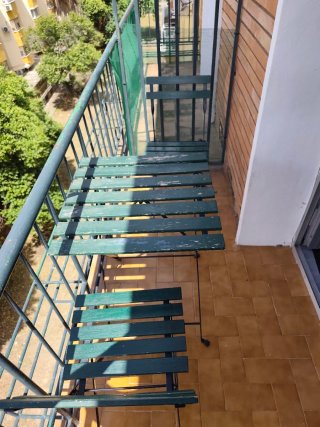 Conjunto Mesa y 2 Sillas Ikea Exterior