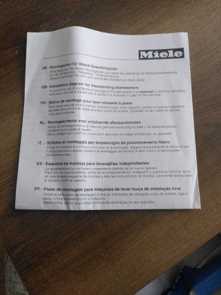 Lavavajillas Miele Blanco