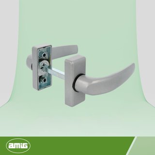 Amig manilla puerta interior exterior plata