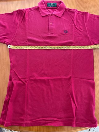 Polo Fred Perry Hombre Talla L Rojo
