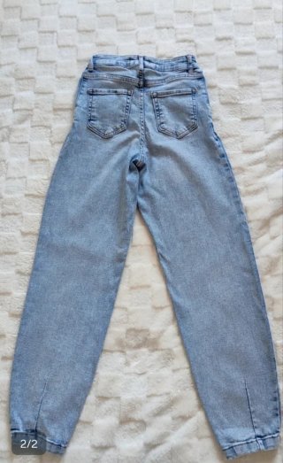 Vaqueros Mom fit tiro alto talla 36 S
