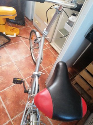 Bicicleta Plegable Easy Bike Plata