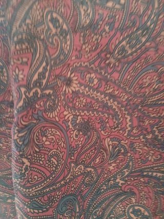 Camisa Primark Estampado Cachemira Satén Talla S