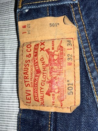 Pantalón vaquero Levi's 501 azul