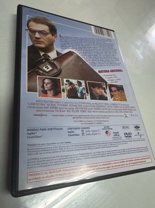 DVD Un Tipo Serio Hermanos Coen