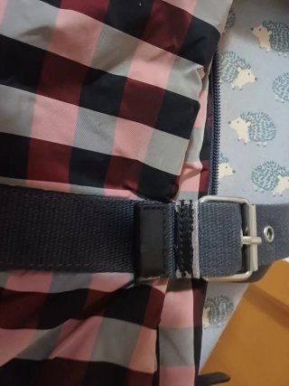 Bolso de mano cuadros mujer