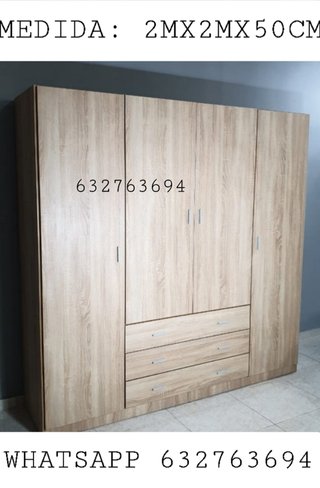 Armario 200x200x50cm