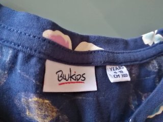 Set di due vestiti estivi bambina 9/10 Blukids IDE