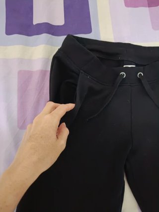 Pantalón chándal Domyos negro mujer Talla S
