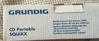 CD Portátil GRUNDIG SQUIXX