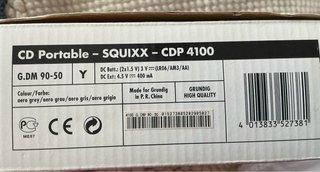 CD Portátil GRUNDIG SQUIXX