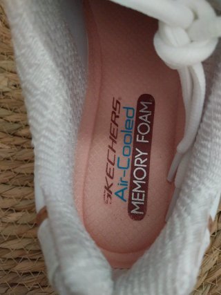 Zapatillas Skechers D'Lites Blancas T:38  25 cm