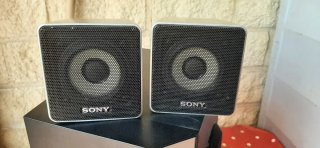 Conjunto Altavoces LG y Sony Negro/Plata