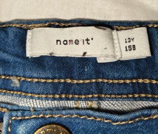 Pantalón pitillo azul