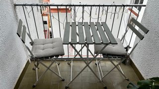 Conjunto Mesa + 2 Sillas Exterior