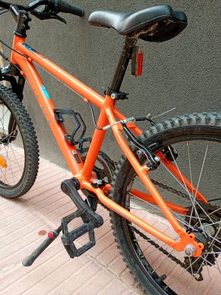 Bicicleta Infantil 20 MTB EXPL500 Naranja