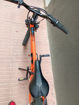 Bicicleta Infantil 20 MTB EXPL500 Naranja