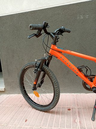 Bicicleta Infantil 20 MTB EXPL500 Naranja