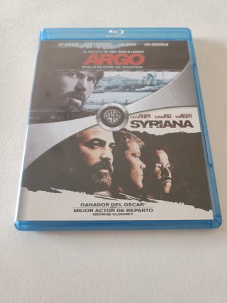 Blu-ray Argo y Syriana